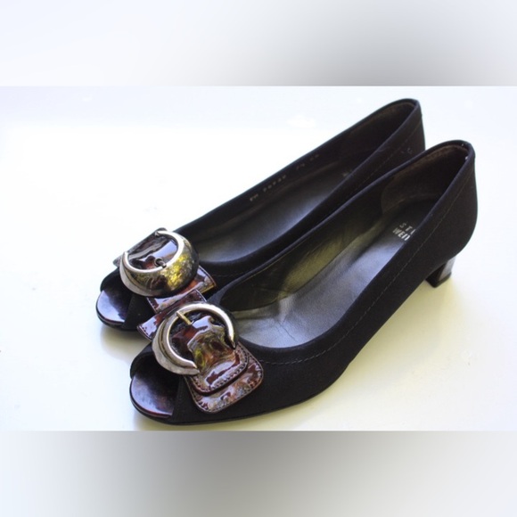 Stuart Weitzman peep toe pumps - Picture 10 of 12